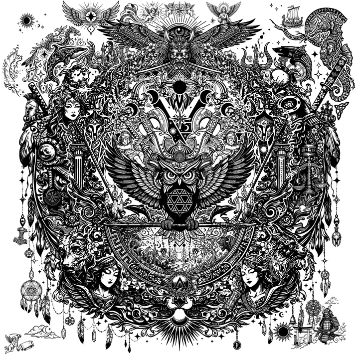 Ink artwork from the stean.ART collection